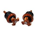 Bikers Front FORK ADJUSTER Z125 Pro 2 Piece Aluminum Orange BK-K151-Org