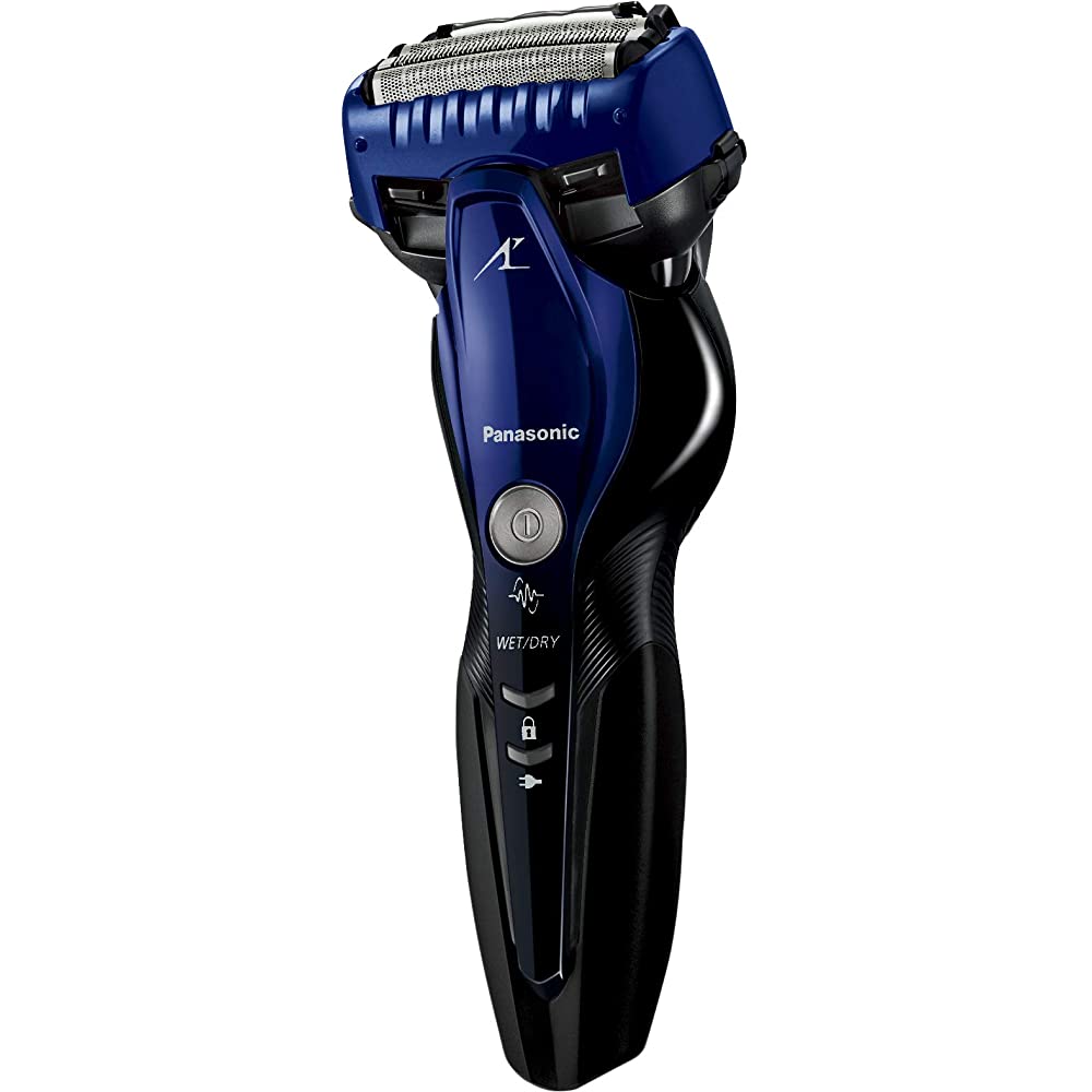 Panasonic ES-CST8S-A Lamdash Men's Shaver, 3 Blades, Can Be Shaved in the  Bath, Blue