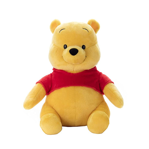Disney Good Look Plush Toy, Winnie the Pooh, Seat Height 13.0 inches (33 cm)