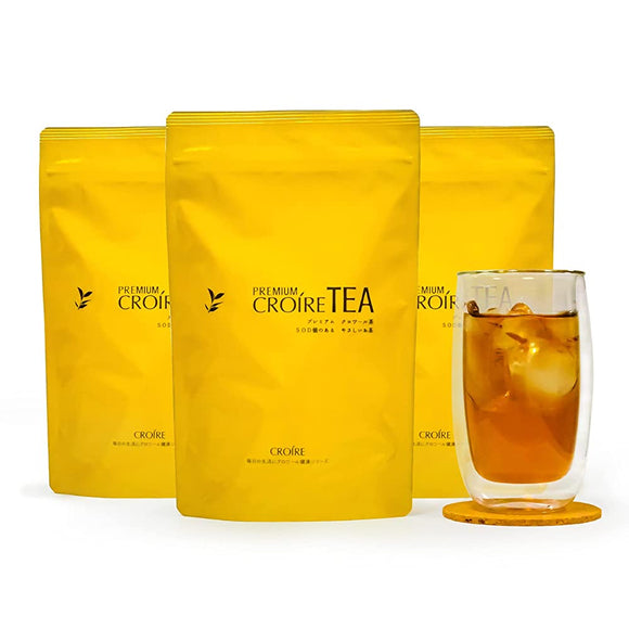 Croir Premium Croir Tea (3.5g per packet) 3 bags with 75 packets Caffeine-free Black tea catechin natural content Rooibos African black tea SOD value
