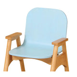 Komari TOT-37AC Children's Stool, Blue, Approx. 14.8 x 12.8 x 19.7 inches (37.5 x 32.5 x 50 cm) (Seat Surface: 9.8 inches (25 cm)