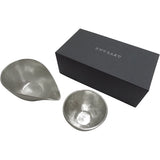 Nojaku One Mouth (Small) and Cup Set, Includes Exclusive Presentation Box, 100% Pure Tin, Gift