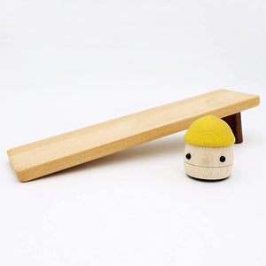 Toy Komamugu Acorn Zaka (Small) Set (1 x Acornizaka, Small Brown x 1, Acorn Yellow x 1)