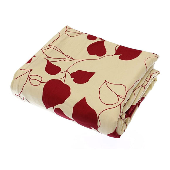 Nishikawa Living 2187-23617 Mee ME03 Warm Duvet Cover, Red, Approx. 59.1 x 82.7 inches (150 x 210 cm), Single, Made in Japan