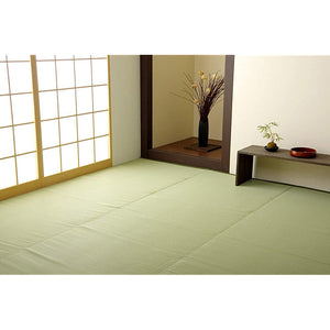 Ikehiko #2112204 Rug Carpet, Farm, Green, Approx. 102.8 x 102.8 in. (261 x 261 cm), Washable, Made in Japan, Outdoor, Leisure, Japanese Rooms, Simple