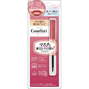 Comfitti Comfitti Lip Four Mask 02 Nude Pink Lipstick 4ml