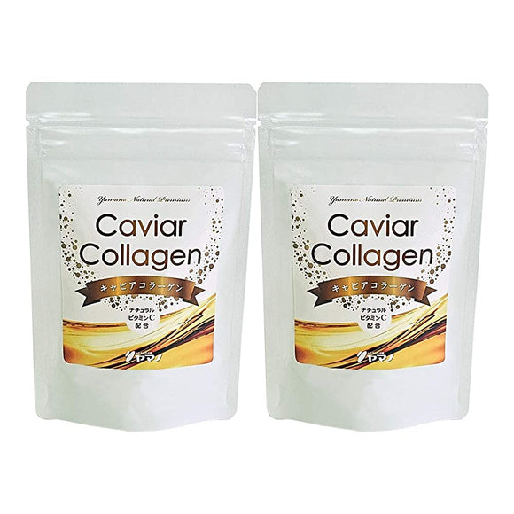 Fureai Seikatsukan Yamano Rare Sturgeon-Derived Caviar Collagen 2 Bag Set Hyaluronic Acid Chondroitin Sulfate Natural Vitamin C