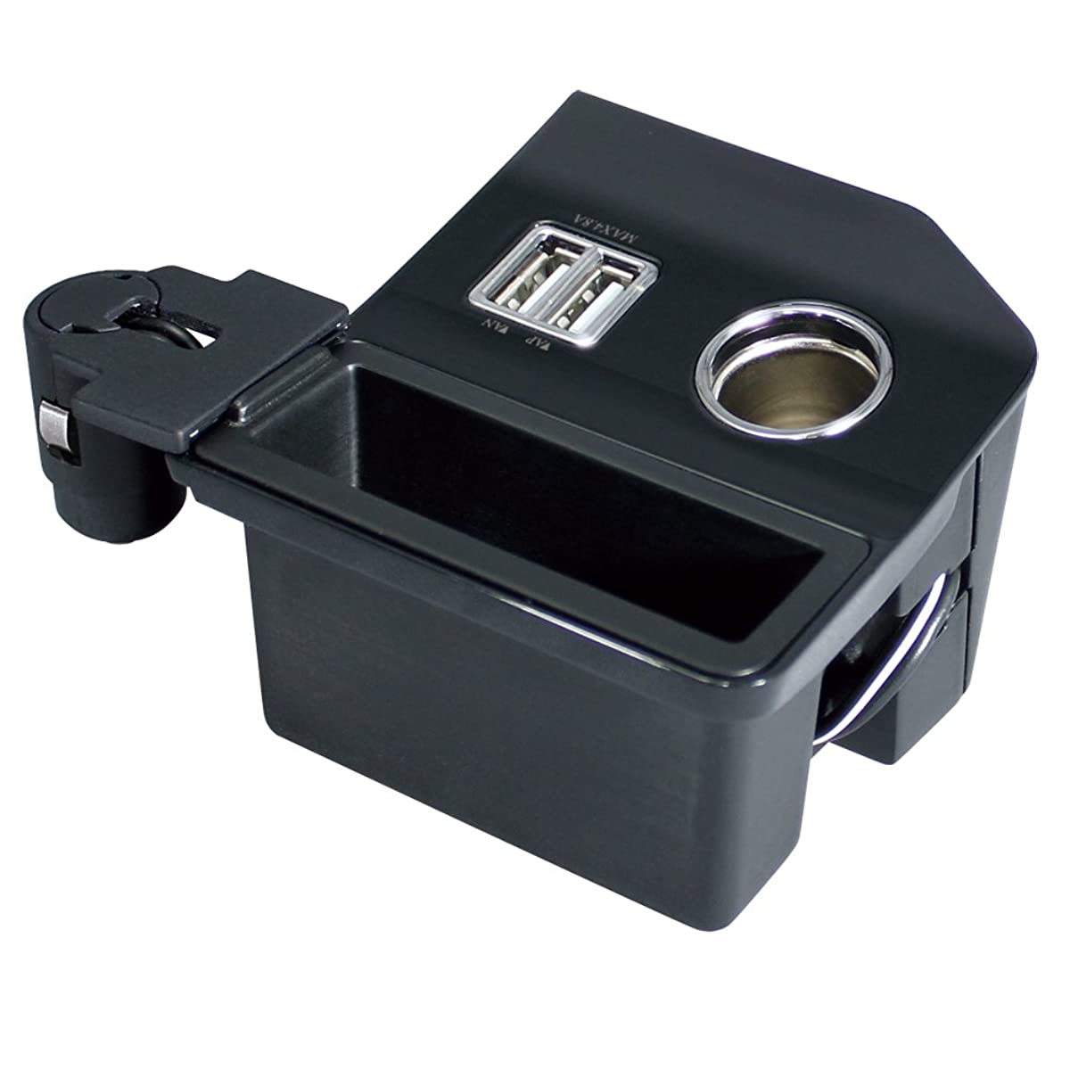 TSUCHIYA YAC SY-HR2 CAR POWER SOCKET CONSOLE POWER BOX FOR TOYOTA 60 S ...