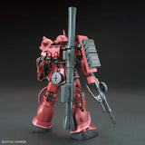 HG Mobile Suit Gundam The Origin Char Exclusive Zaku II Red Comet Version, 1/144 Scale, Color-Coded Plastic Model