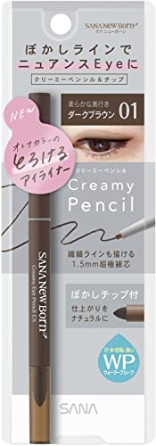 Newborn Creamy Eye Pencil EX01 Dark Brown