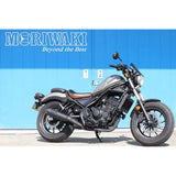 Moriwaki Seat cover main Reble 250/500 17-Black/Brown 77100-201S7-BR