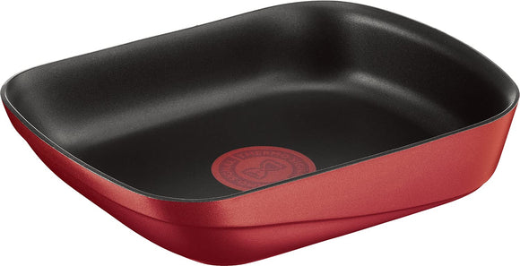 Tefal L85918 Ingenio Neo Egg Roaster, 5.9 x 7.9 inches (15 x 20 cm), IH Rouge Unlimited Induction Compatible, Red