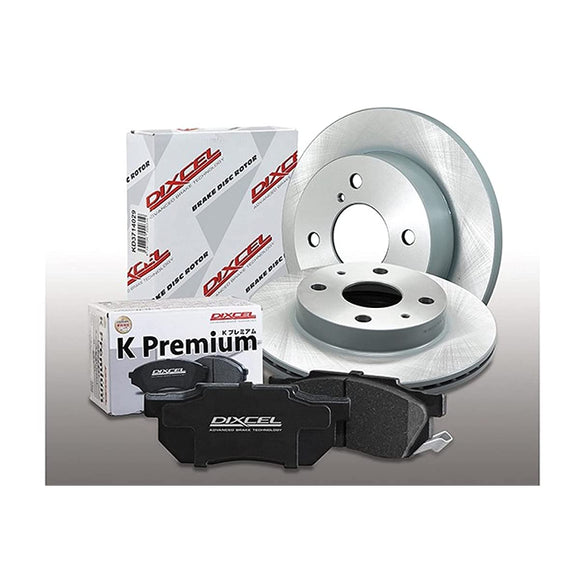 Dixcel KP381090 KD3818039 KS81090-8039 Front Disc Brake Set, Ks Type, Pad Rotor