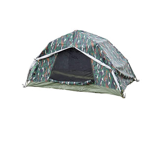 RIGALLE MERCURY unique camouflage pattern one -touch tent 1 person width 200 x depth 100 x height 100 Tiger camouflage pattern solo tent one tent for one person