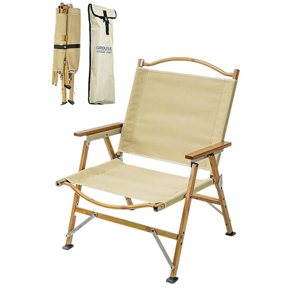 GROUS Outdoor Chair, Camping Chair, Low Chair