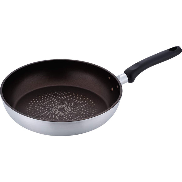 Wahei Freiz Frying Pan, 11.0 inches (28 cm), For Gas Fires, Fine Diamonds, Fluororine Resin Processed