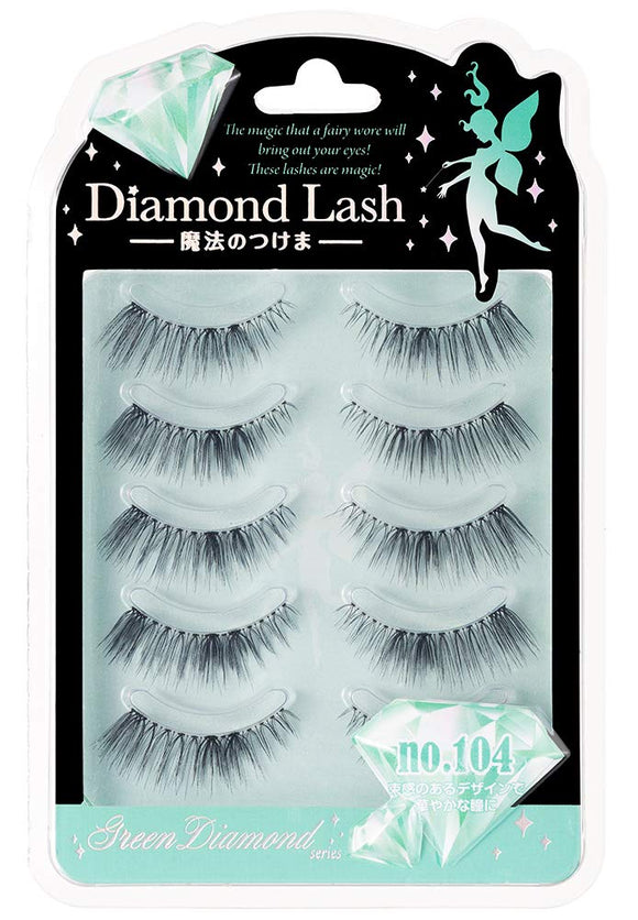 Diamond Lash Green no.
 104 5 pairs