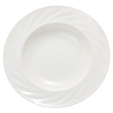 Narumi 51800-5772 Plate, Sense Relief Plate, White, 11.4 inches (29 cm), Pasta, Microwave Warming, Dishwasher Safe