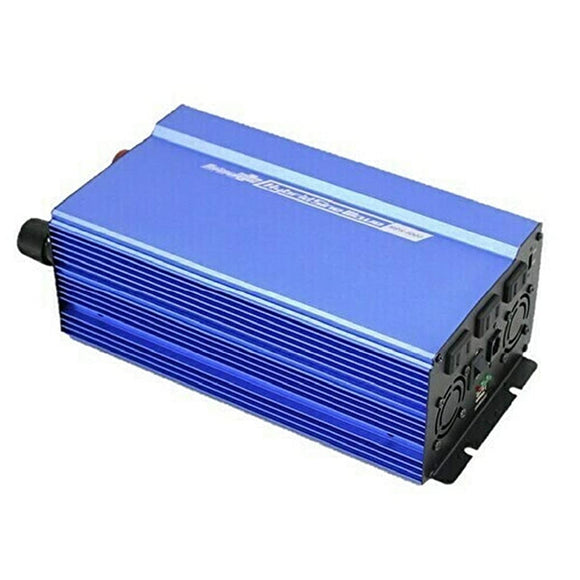 Meltec High Capace Sine Wave Inverter for Cars, Quiet Type, Rater 1,000 W, AC 100 V X 3, USB: 2.4 A X 1 Port, Meltecplus MPS-1000 Connection