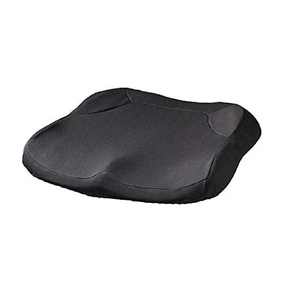 Bonform 5660-43BK Rakusapo Cushion, DriveTMaster EX, Hip Shape, Black, 17.7 X 17.7 Inches (45 x 45 cm)