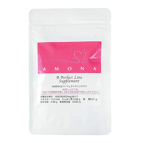 AMONA Bust Care Supplement Concentrated Placenta Female Empowerment Body Care  Made in Japan 60 Tablets