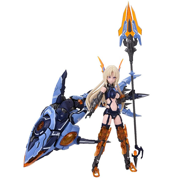 Doyusha NUKE MATRIX CYBER FOREST FANTASY GIRLS 4 SILEN - STORM INTEREPTOR: ROYAL ENFORCER 1/12 Scale, Total Height Approx. 6.3 inches (160 mm), Color Coded Plastic Model, First Press Limited Edition,