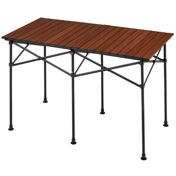BUNDOK Aluminum Roll Table BD-222WB / BD-193WB Camp Low Table High Table With Storage Case