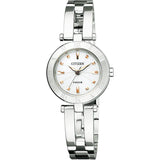 [CITIZEN] Wicca Solar Tech (Silver / Daily Waterproof / Ladies) NA15-1572 Half Bangle Citizen Gift Solar