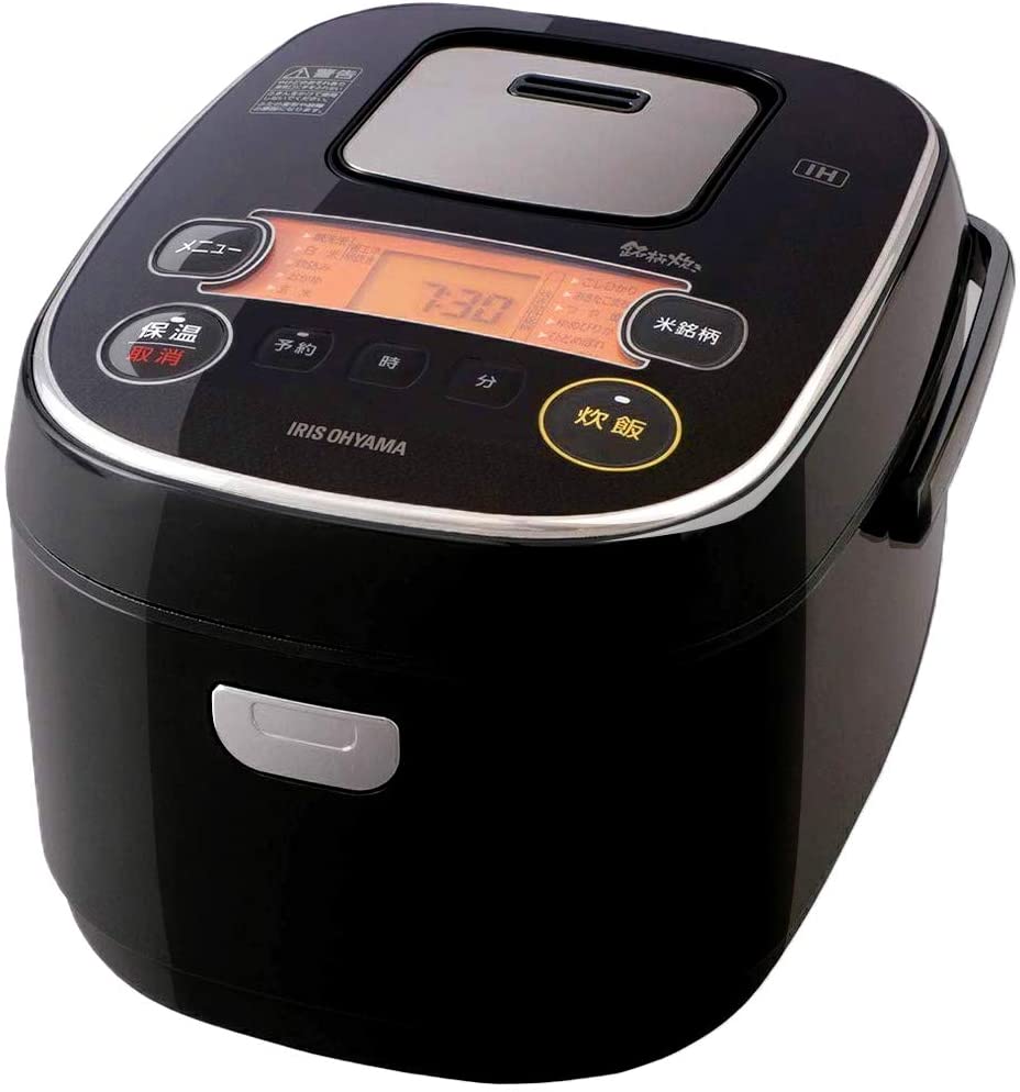 Iris Ohyama Rice Cooker, IH Type RC-IE50-B – Goods Of Japan