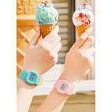 [Casio] Babygie Watch Ice Cream Colors BGD-560CR-2JF Women's Green