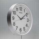 Seiko clock wall clock Satellite Atomic Analog Silver Metallic gp217s Seiko