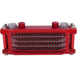 [CFT TIME] Oil Cooler Monkey Bike 4 -stage Honda Cooling Radiator Gorilla Cub Buggy Dax (Red)