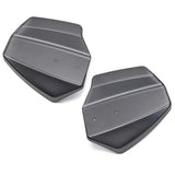 DAYTONA 90962 Knuckle Guard for Motorcycles, Universal Smoke, Main Unit ONLY, Aero Knuckle Visor