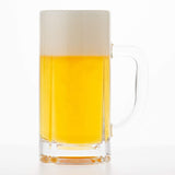 TOYO-SASAKI GLASS Beer Mug, Clear, Dishwasher Safe, Made in Japan