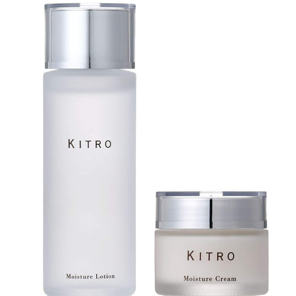 Lotion & Cream Gift Set Present Kitro Moisture Lotion Cream Highly Moisturizing Moist Dry Skin Sensitive Skin Hyaluronic Acid Ectoin Human Ceramide Contains Japanese Citrus Beauty Ingredients 110ml + 38g Made in Japan