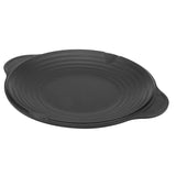 Dr. HOWS Yakiniku Plate, Household Griddle Fan, 11.8 inches (30 cm), Grill Pan, Korean Yakiniku Iron Plate, Samgyopsal, Multi-Pan, Barbecue