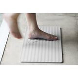 soil B255 Diatomaceous Earth Bath Mat Wave