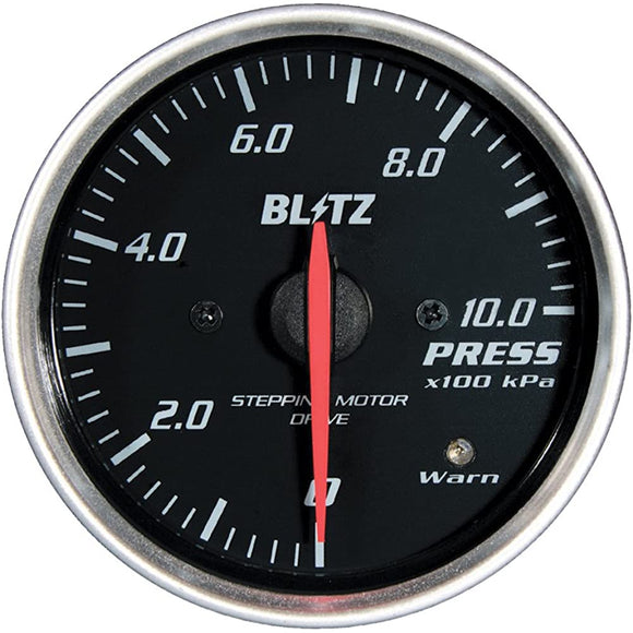 Blitz Racing Meter SD Round Analog Meter φ60 PRESS METER 19564