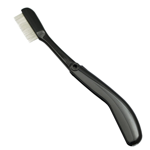 [Made in Japan] Metal Mascara Comb Black (MK-700BK)