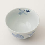 Hasami Ware 11541 Sencha Tsuji Floral Pattern, Set of 5