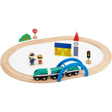 moku TRAIN My First Wooden Train Set (E5 Series Shinkansen with 3 Cars)