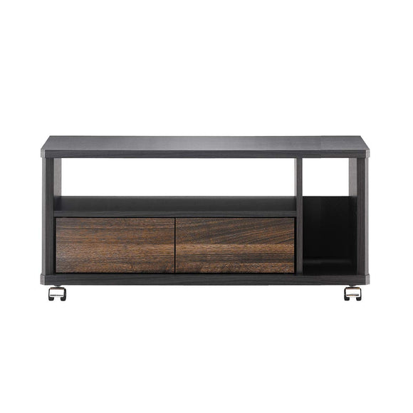 Asahi Wood Treatment AS-EE740 EE Style TV Stand, Type 32, Width 29.1 inches (74 cm), Ash Gray, with Wheels