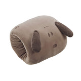 Nishikawa 243600228 Snoopy Nap Pillow, 13.8 x 11.8 inches (35 x 30 cm), Office Nap, Lumbar Cushion, Soft Pocket, Peanuts Kneading