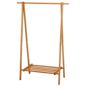 Fuji Boeki 12970 Hanger Rack, Natural, Width 39.4 inches (100 cm), Height 58.7 inches (147.8 cm), Wood