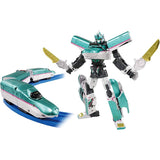 Plarail Bullet Train Transforming Robot Shinkalion Z E5 Hayabusa Green