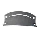 BMS Leather Dash Mat Black/SUZUKI WAGON R MH23S H20/09 ~ LDM-S02-BK