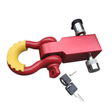 Felimoa Shackle Mount Town Hitch Silicone Isolator D-Ring