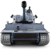 Tank Radio Controlled TK7.0 Version 116 Scale 2.4G Remote Control German Tiger I Heavy Tank, Simulation Sound Action Smoke and Infrared Battle Launch BB Bullet Complete Paint (High version)