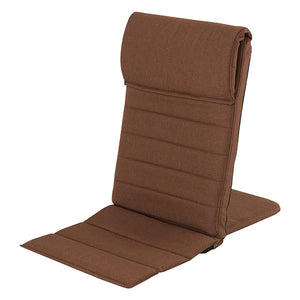 Doshisha EIDS-BR Backrest, Slim, Width 18.5 x Depth 33.9 x Height 6.3 - 27.2 inches (47 x 86 - 110 x 16 - 69 cm), Brown