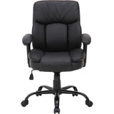 Fuji Boeki 60002 60002 Manchester Office Chair, Desk Chair, Seat Lifting and Lifting Armrests, Seat Locking Function, Synthetic Leather